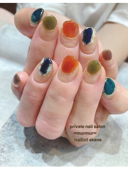 プライベート ネイルサロン マーマ(murmur)/秋ネイル