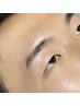 【再来】メンズ眉毛ワックス脱毛+眉カット