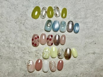 アールラッシュ アンド アールネイル(Rlash & r.nail PRODUCED BYα)の写真/初めてのお客様も安心＊シンプルからアートご希望の幅広いお客様にネイルをお楽しみ頂けます♪