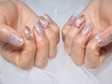 グラシアス(Gracias)/バレンタインシンプルネイル