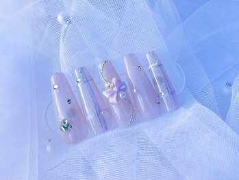 定額推しネイル