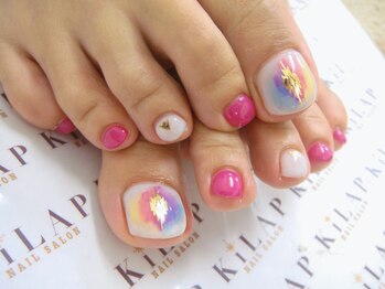 ネイルサロン キラップ(Nail Salon KiLAP)/【ネイティブ柄ネイル】¥8000
