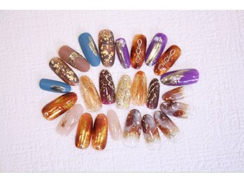 ラルネイル 大宮(Lull. nail)/＊秋色＊べっ甲＊