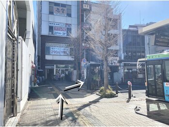 ピュ フェリーチェ(Piu` Felice)/行き方1 東武東上線朝霞台駅南口