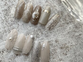 エーモアー(a'more)/大理石ネイル