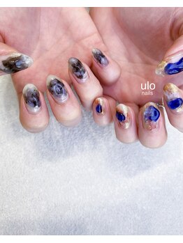 ウロネイルズ(ulo nails)/立体と色合いが映えるデザイン