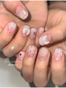 リボン 高田馬場(RIBON)/アートやり放題とパーツ付け放題