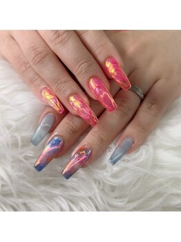 オーロラぷっくり×ニュアンス