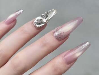 アンドネイルコロン(&Nail:)の写真/パラジェル変更もOkで自爪に優しい◎最新トレンドから定番まで、あなただけの特別デザインで彩ります♪