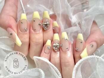ネイルズガッシュ 蒲田東口店(NAILsGUSH)の写真/≪洗練されたシンプル可愛いデザインがいっぱい≫シンプルだけど存在感があるデザインで指先を彩る♪