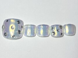 キラキラストーンネイル¥6000