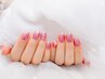 【マグネット/フラッシュネイル】磁石アート付うる艶仕上げ≪NO.1≫