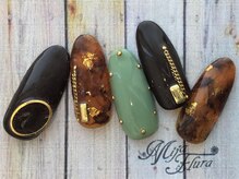 ホームネイルサロン 戸田 ミハ フルーラ(Home Nail Salon Mija Flura)/ラグジュアリー　￥7980　I86L