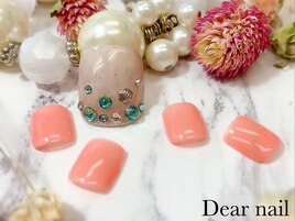 オレンジ×アクアマリン