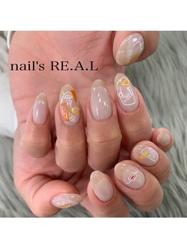 ネイルズリアル 倉敷(nail's RE.A.L)/個性的ネイル