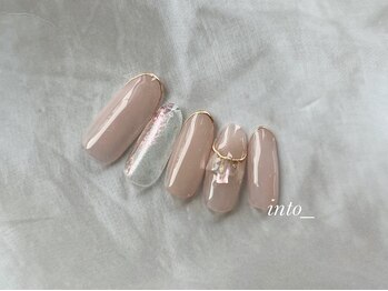 ネイルサロン イントゥ(into_)/定額アート ¥6900～
