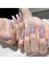 クイーンズビューティーサロン 新宿本店(Queen's beauty salon)/チップ長さだし10本ワンカラー