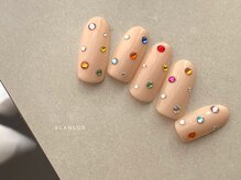 ネイルサロン ブランロール 三軒茶屋店(Blanl'or)/カラフルストーンネイル