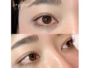 ハピネス(HAPPINESS)/立ち上げつつカールするデザイン