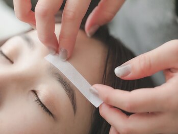 ビベル 名古屋(Be Bell)の写真/【美眉アイブロウWAX】あなたに似合うデザインをご提案★自然で上品な目元を叶えます◎メイクの時短にも！