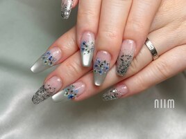 押し花ネイル