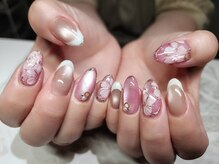 ネイルプラスユウ(NAIL+U)の雰囲気（マグネットネイルでキラキラ！フラワーアートでお洒落♪）