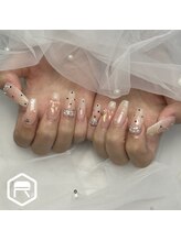 レディスペネイル ノウラ 名駅店(Redispe nail NouRa)/チーク＆ドットデザイン