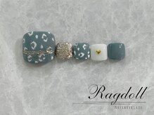 ネイルアンドアイラッシュ ラグドール 松田店/Miyauchi限定　フットデザイン