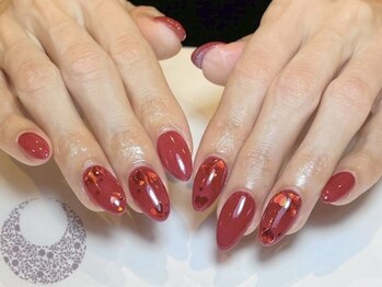 ハートホロネイル