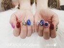 さくらんぼxジョジョネイル