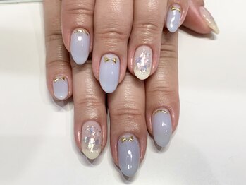 クォーターリゾートネイル(QUARTER RESORT nail)/透明感ネイル☆