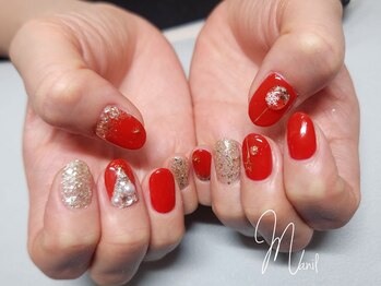 マニル アンド ネトラ(manil & netola)/クリスマスネイル＼(^o^)／