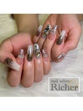 エスフィーネイルサロン リシェル(Esfy nailsalon Richer)/ツイードネイル