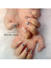 リッシュ ドゥ(RICHE deux)/ヒョウ柄グラデ