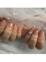 アイリッシュネイル 久屋大通店(Irish Nail)/マオグラデ ビジュー