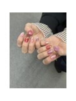 ネイルサロン エーナイン 旭川春光店/プランパーマグネット×ぷっくり