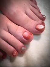 ジャミーラゾフル(Jamila-zohr)/オレンジ＆ゴールド