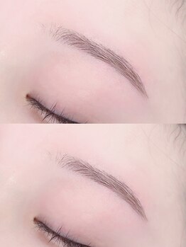 アテ(ate.)/眉スタイリング