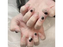 メオネイル(MEO NAIL)/ラメグラデーション