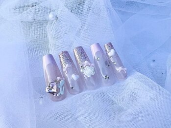 定額推しネイル