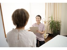 アプリコットの雰囲気（お悩みを丁寧にヒアリング。初めての方も安心の完全個室制。）
