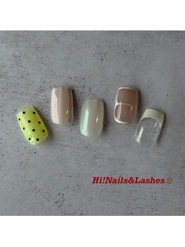 ハイネイルアンドラッシーズ(Hi! Nails&Lashes)/定額デザイン