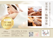 クロエ(Chloe)の雰囲気（脇 腕全体＋足全体 脱毛 6600円！）