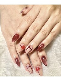 マグネット×アートネイル♪
