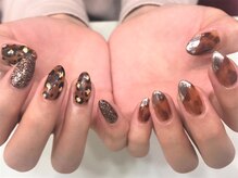 レイラ ネイルサロンアンドスクール(Leyla nailsalon&school)/nn02　秋にぴったり♪