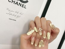 リボン(Ribbon)/【miuネイル】イエローフレンチ