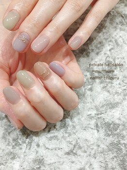 プライベート ネイルサロン マーマ(murmur)/ワンカラーネイル
