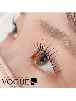 ヴォーグ 本店(VOGUE)の写真/自まつげを最大限に活かしたナチュ目元♪【まつげパーマ ¥4500】ダメージレスの潤いトリートメント付★