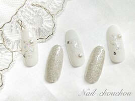 ブライダルネイル6500円