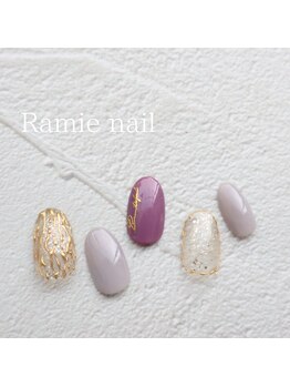 ラミーネイル(Ramie nail)/12月定額デザインS